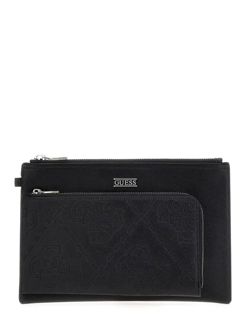 BOSTON CLUTCH L Nero