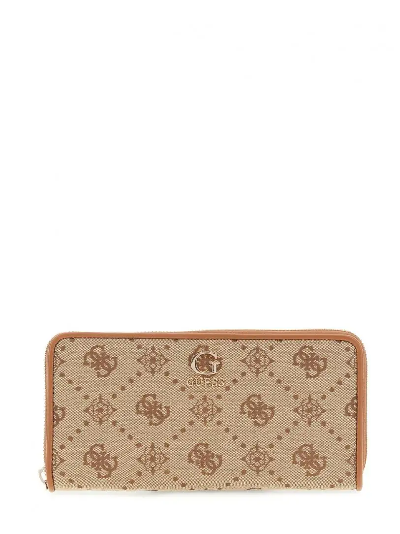NEDA SLG LARGE ZIP AROUND Beige