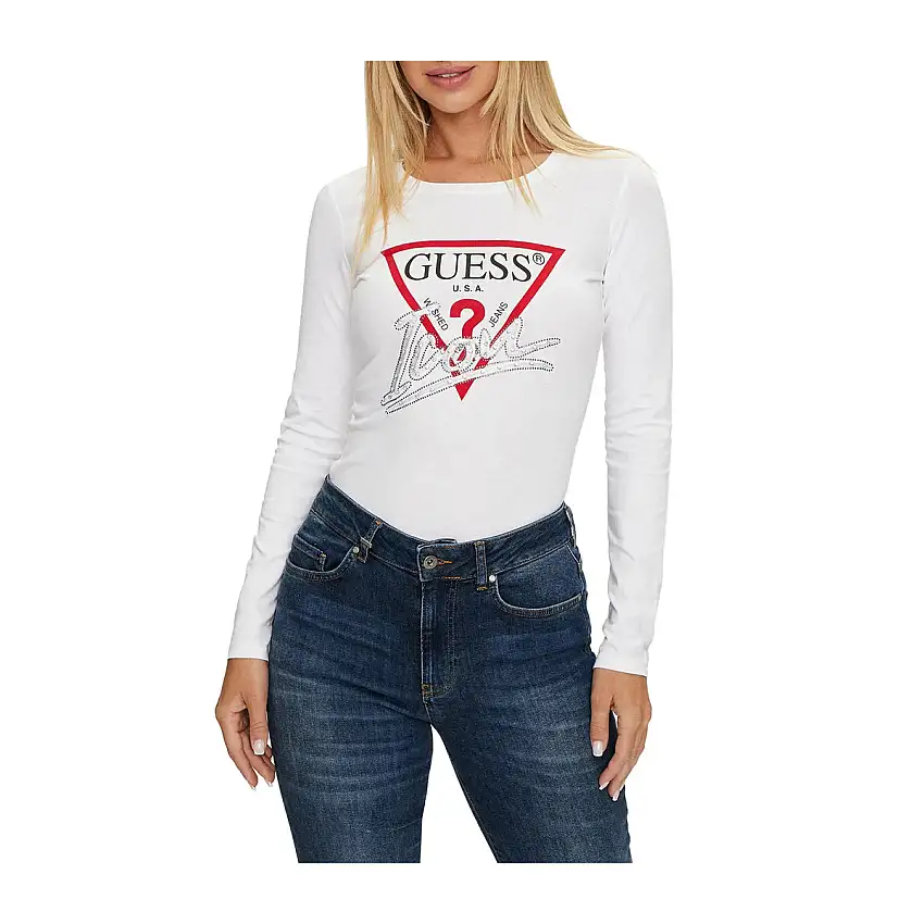 T-shirt Donna Icon a maniche lunghe