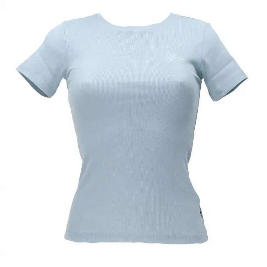 GJ SS CN EMBRO SLIM TOP Azzurro