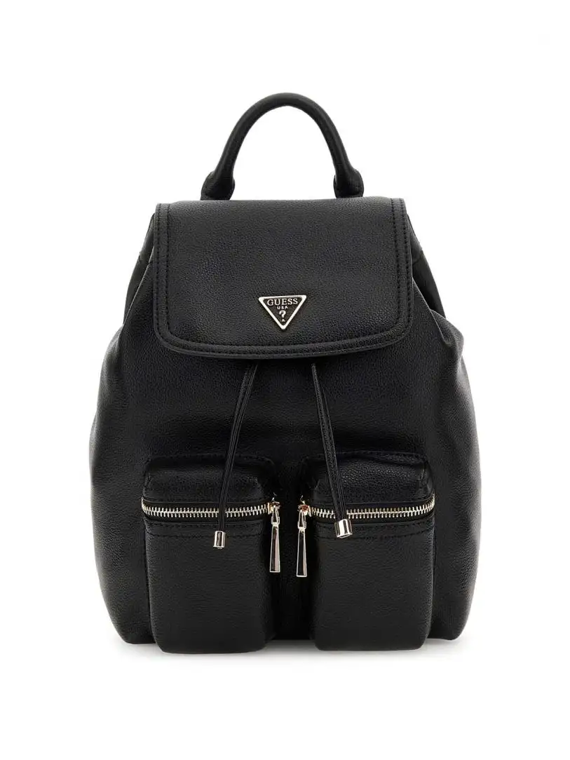 MANHATTAN II FLAP BACKPACK Nero