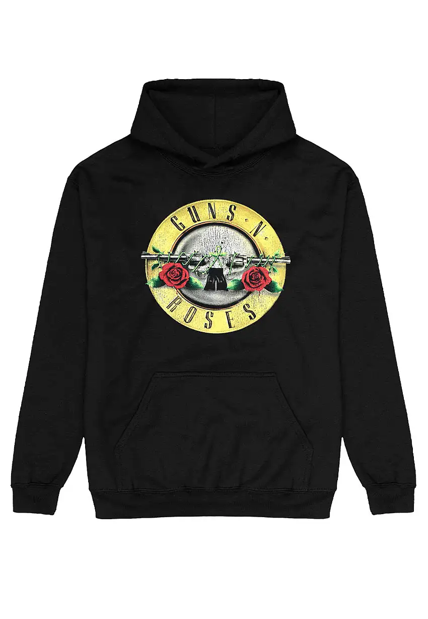Guns N' Roses - Drum - Felpa con cappuccio