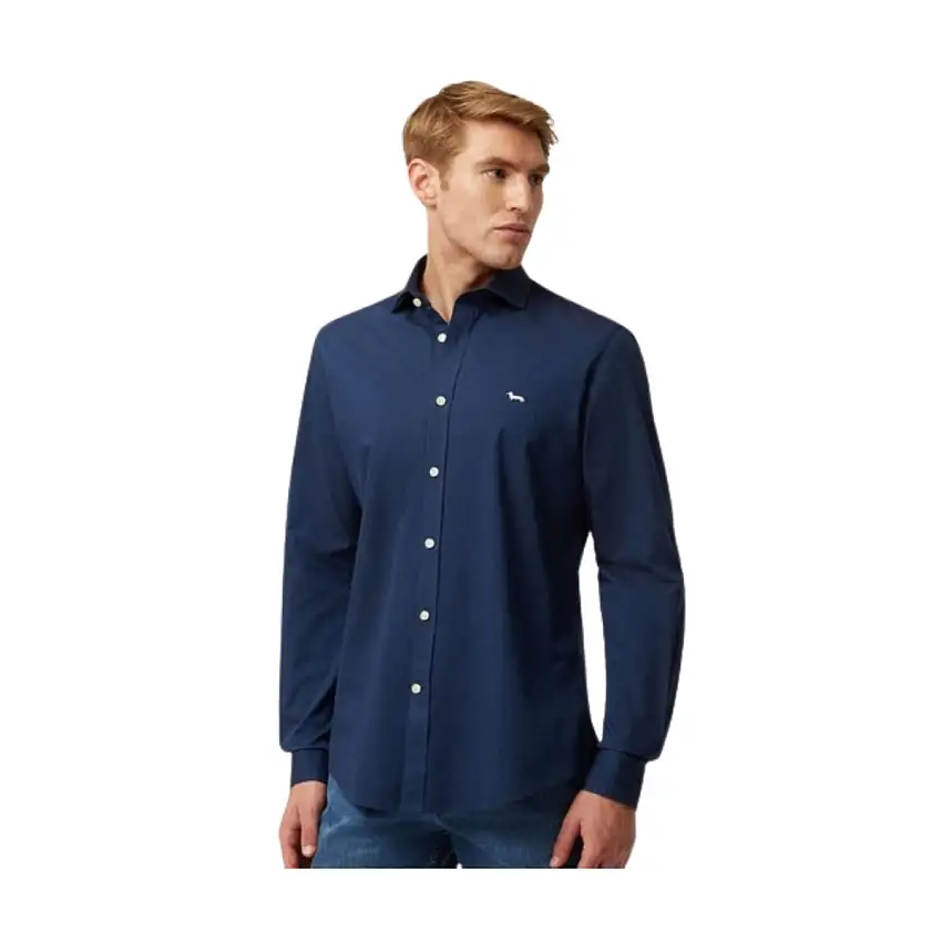 Camicia Uomo a maniche lunghe Blu