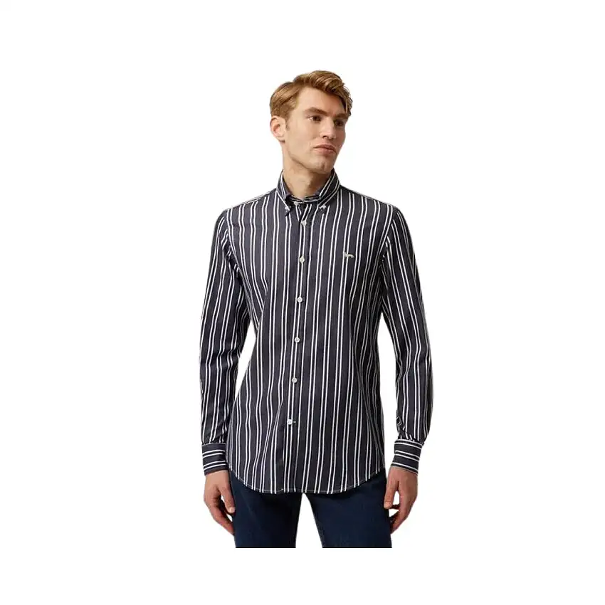Camicia Uomo a maniche lunghe con righe