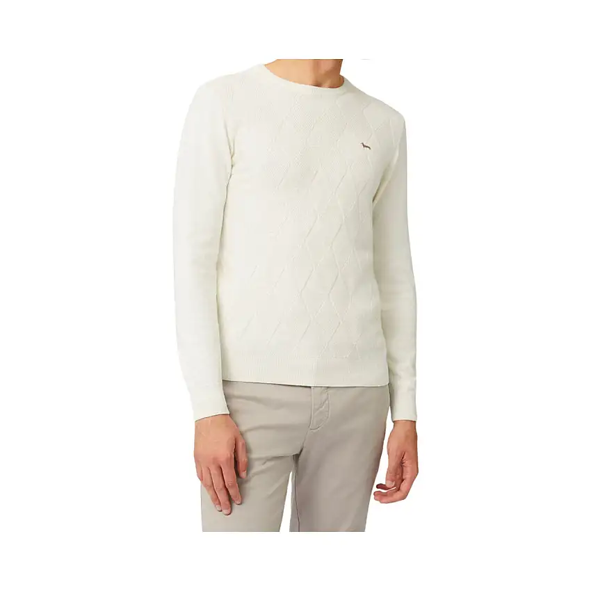 Maglia Uomo con lavorazione rombo