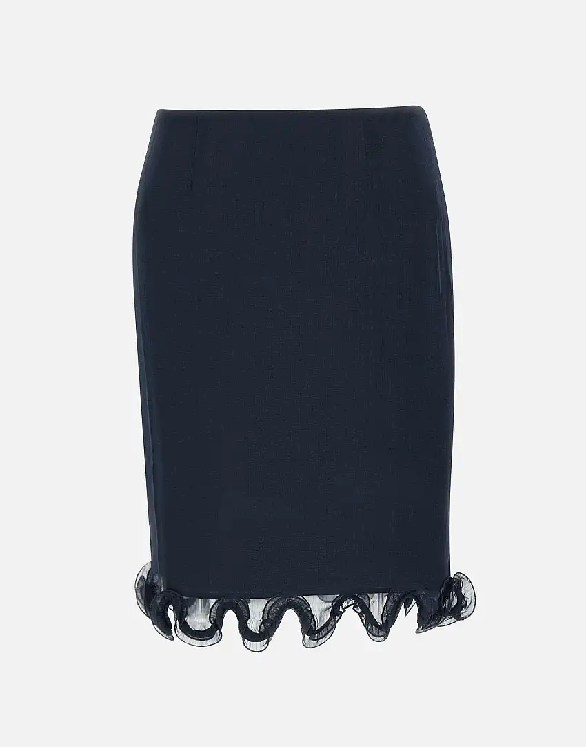 "Chiffon ruffle skirt" 13985394