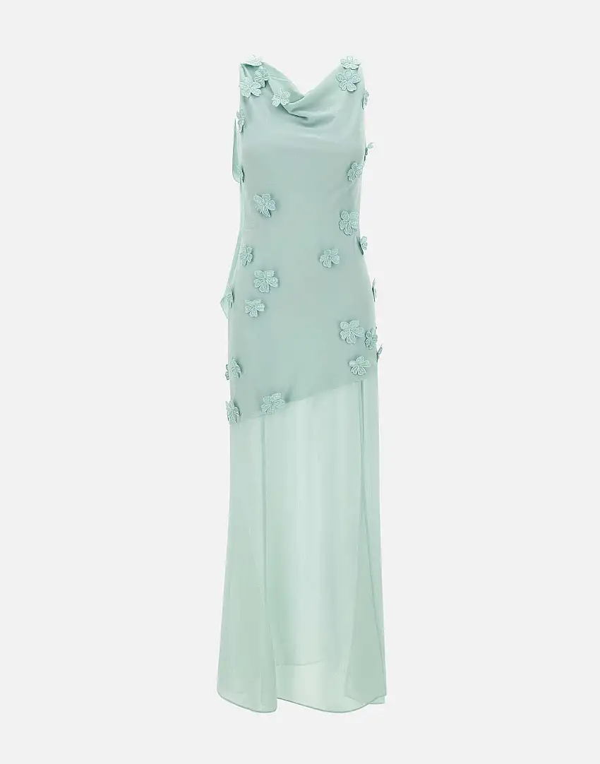 "Maxi waterfall dress" 20099663