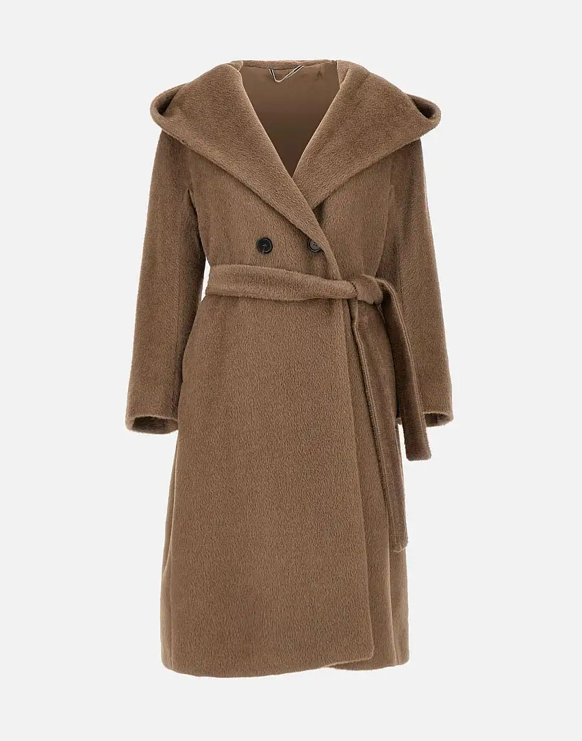 "Eliana" alpaca and wool  coat 53822435