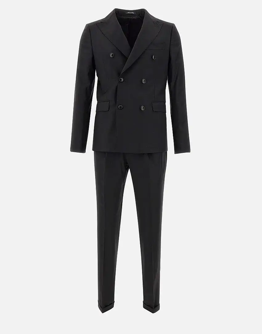 "King" fresh wool two-piece suit 69722335