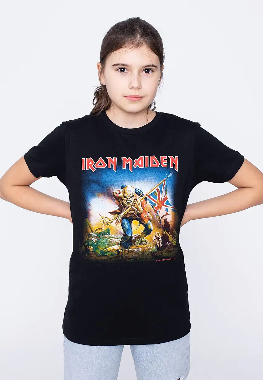 Iron Maiden - Trooper Kids Black/Multicolored - T-Shirt
