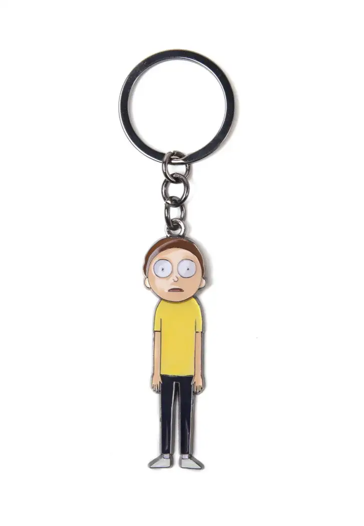 Rick And Morty - Morty With Movable Head Metal - Portachiavi