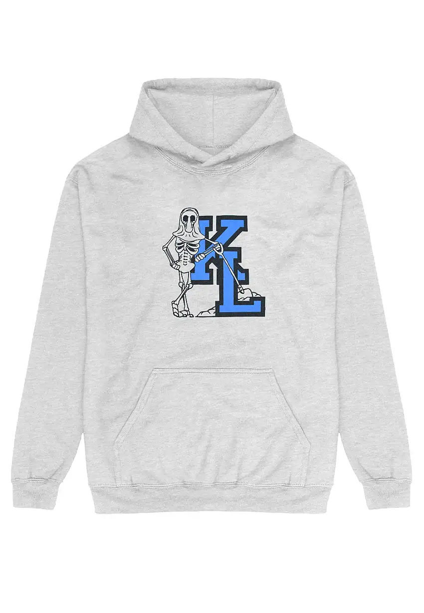 Knocked Loose - Blue Gravedigger Ash Grey - Felpa con cappuccio