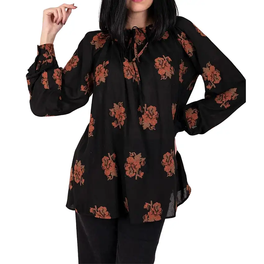 Blusa Donna con motivo a fiori