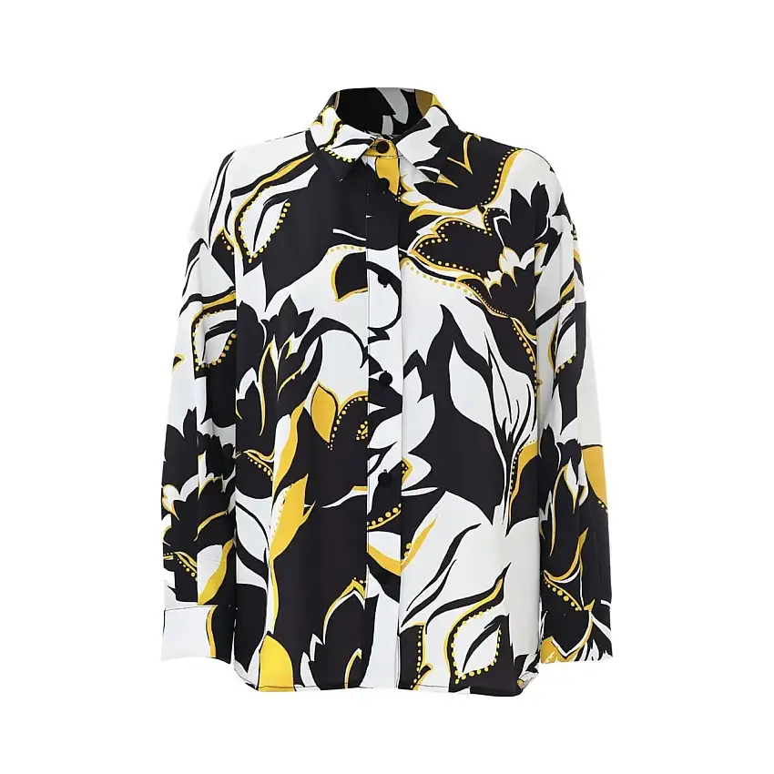 Camicia Donna Over fantasia floreale