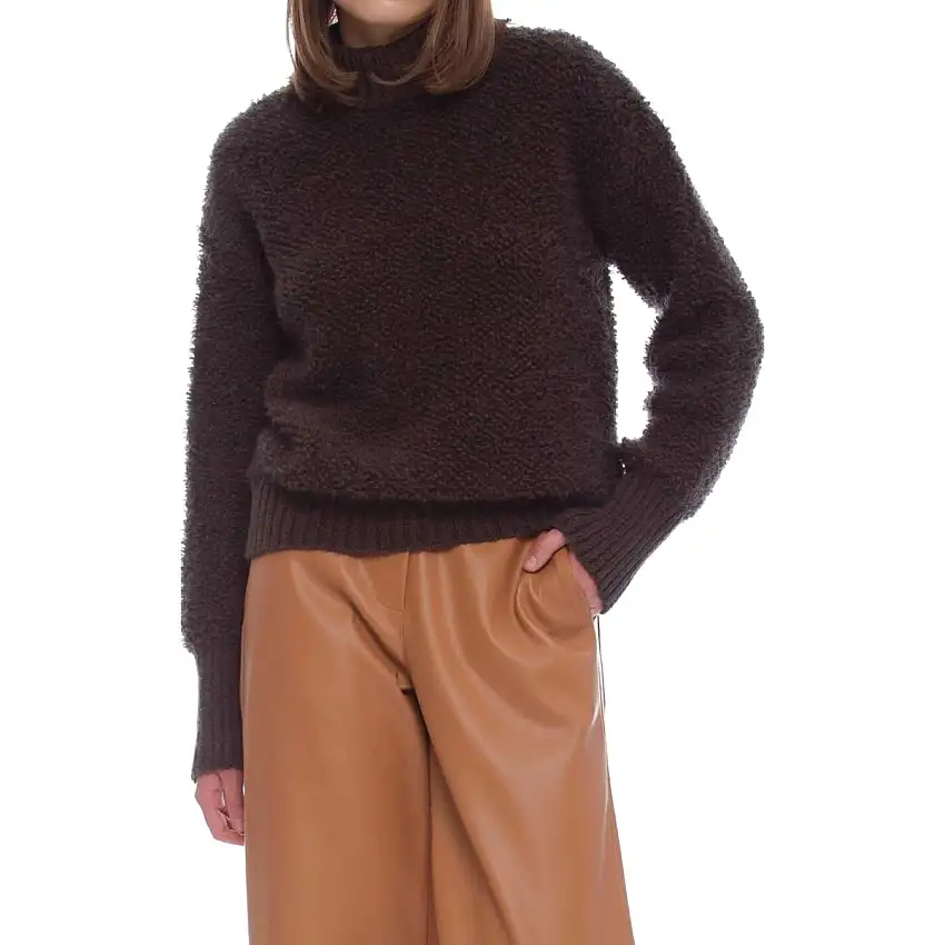 Maglia Donna effetto teddy