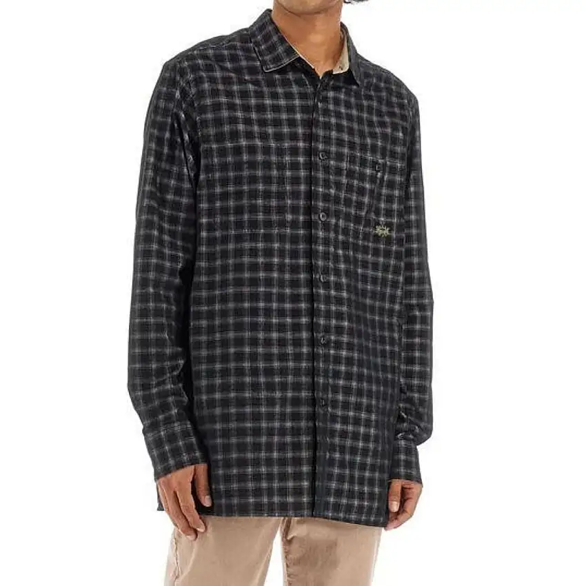 Camicia Uomo con bottoni e fantasia a quadri