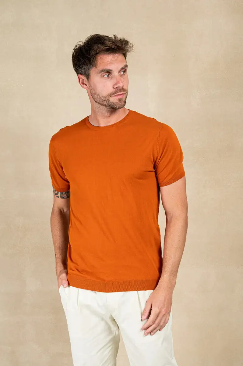 T-shirt Uomo tricot finezza 18