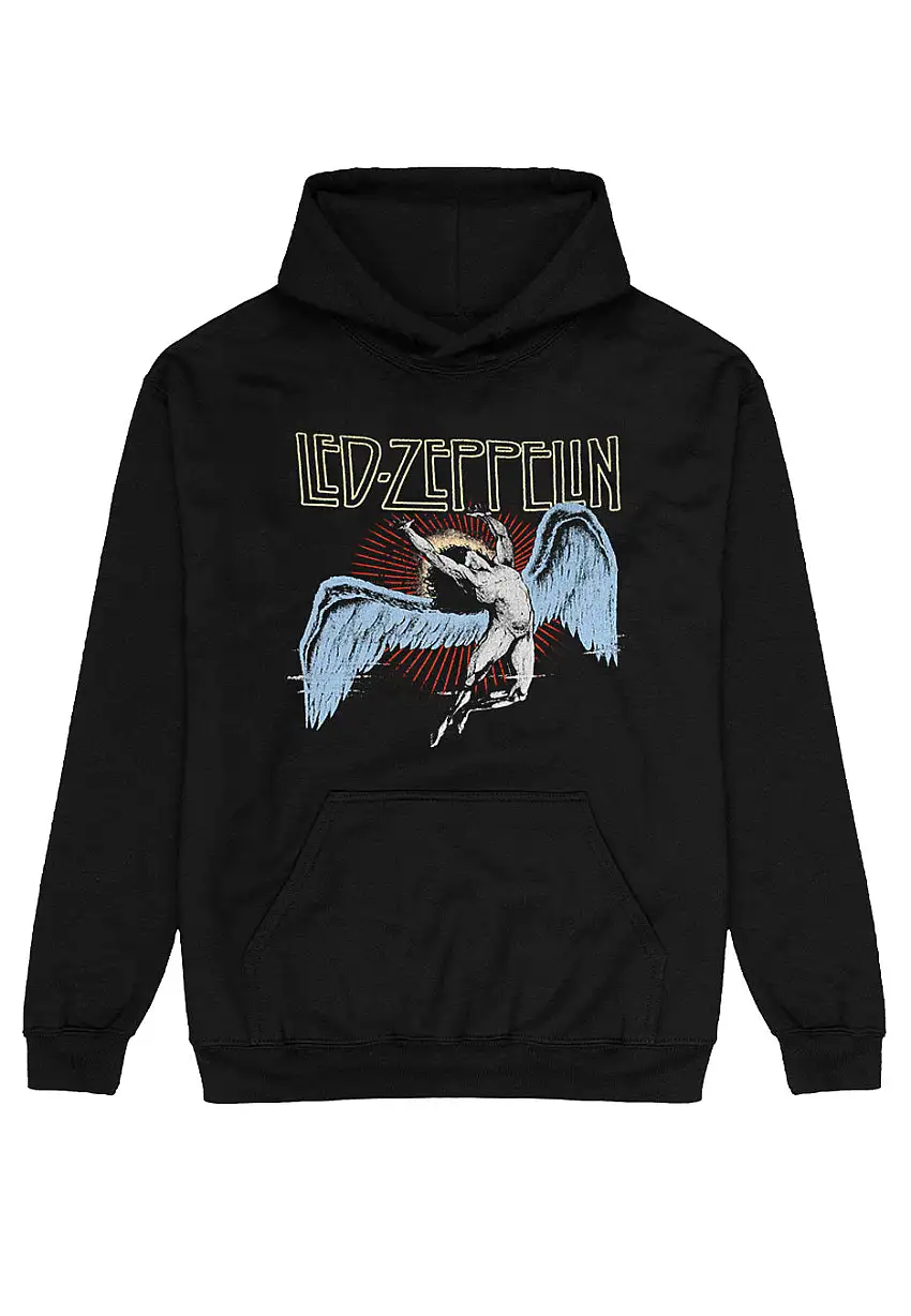Led Zeppelin - Icarus Burst - Felpa con cappuccio