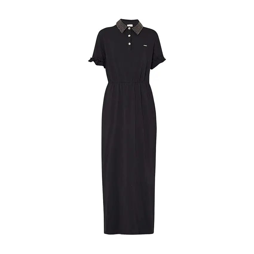 Abito Donna lungo con colletto polo