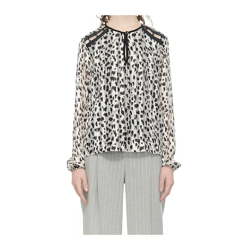 Blusa Donna con fantasia animalier