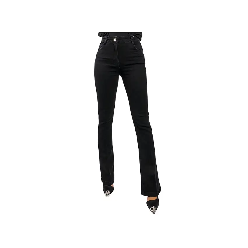 Jeans Donna cinque tasche modello flare