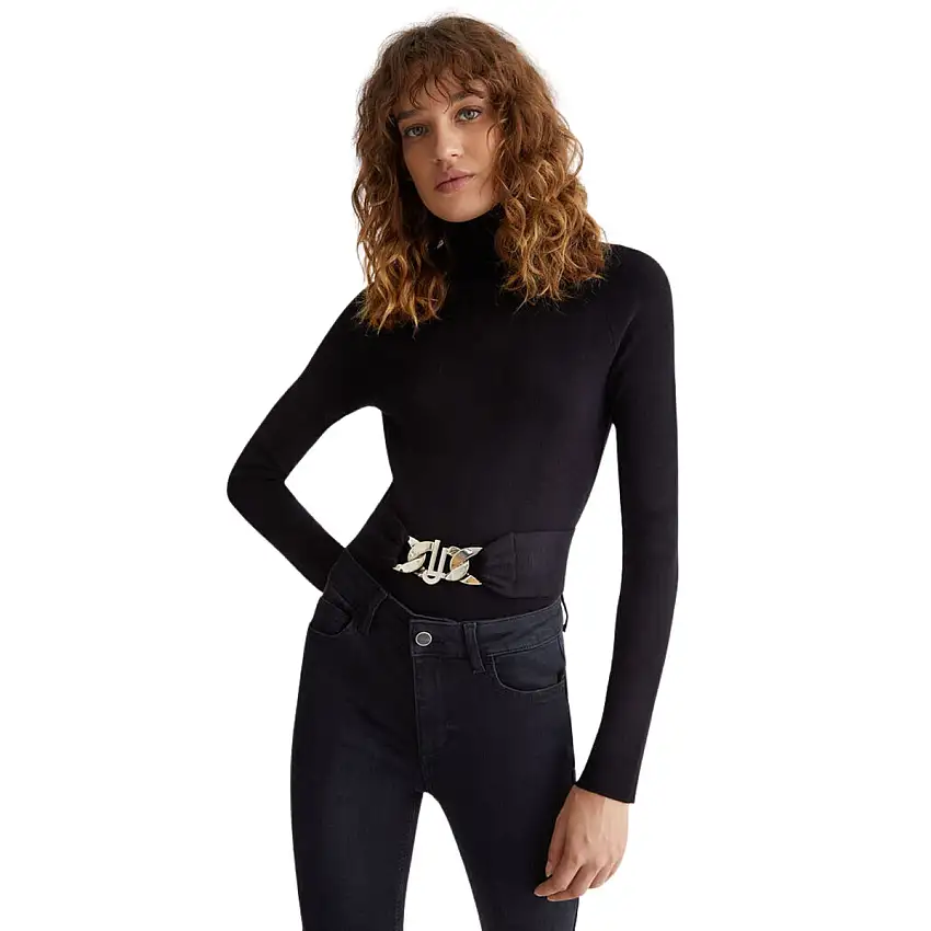 Maglia Donna con cintura gioiello