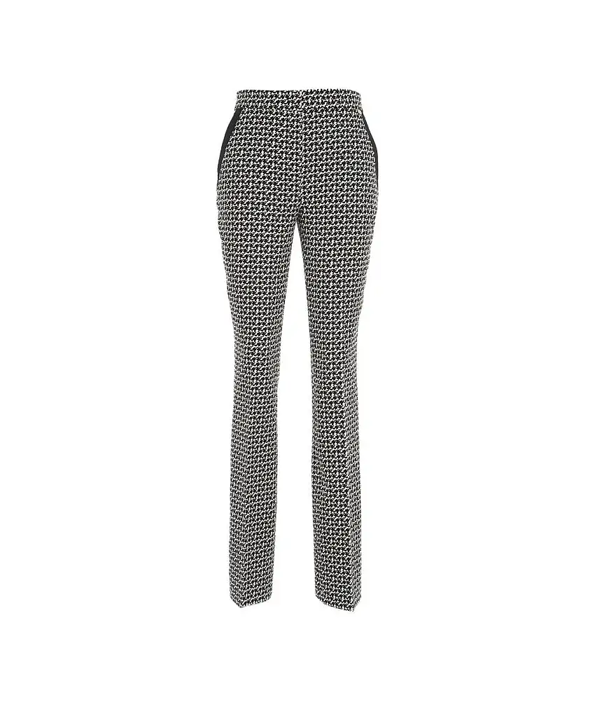 Pantalone Donna zampa pied de poule