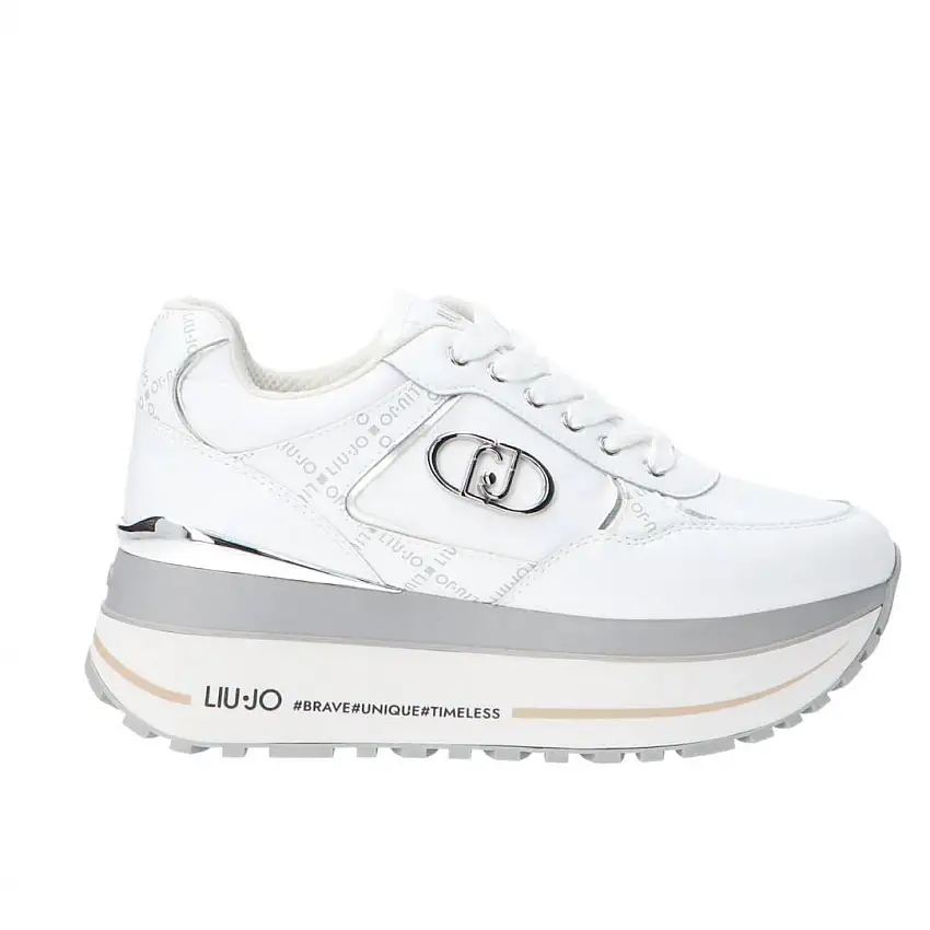 Maxi wonder plus 01 calf platform Bianco