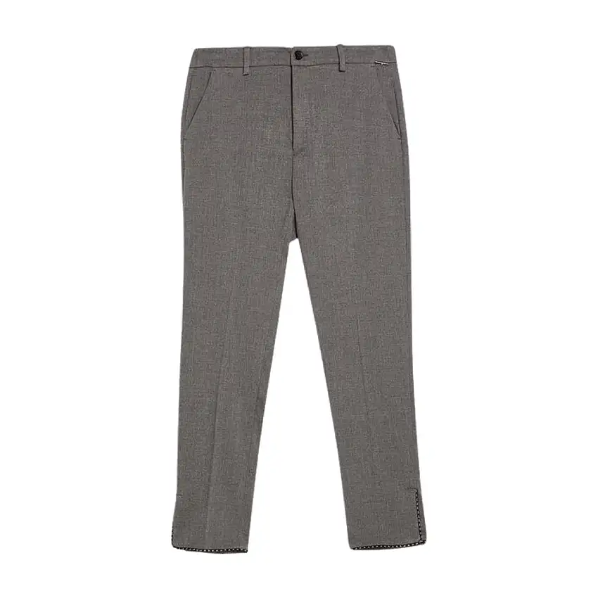 Pantaloni Donna con mini borchie sul fondo