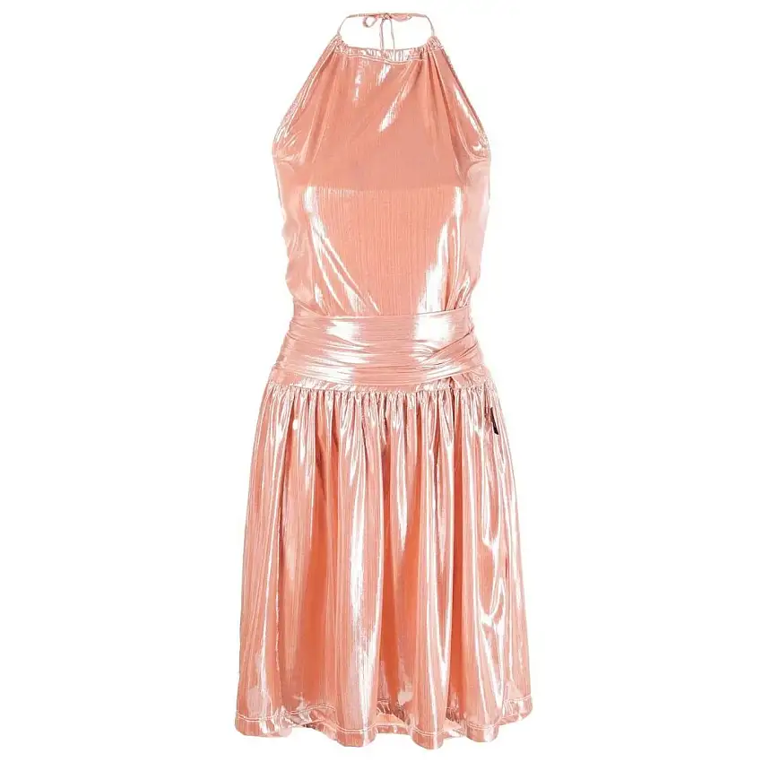 Abito Donna con scollo all'americana e nodo