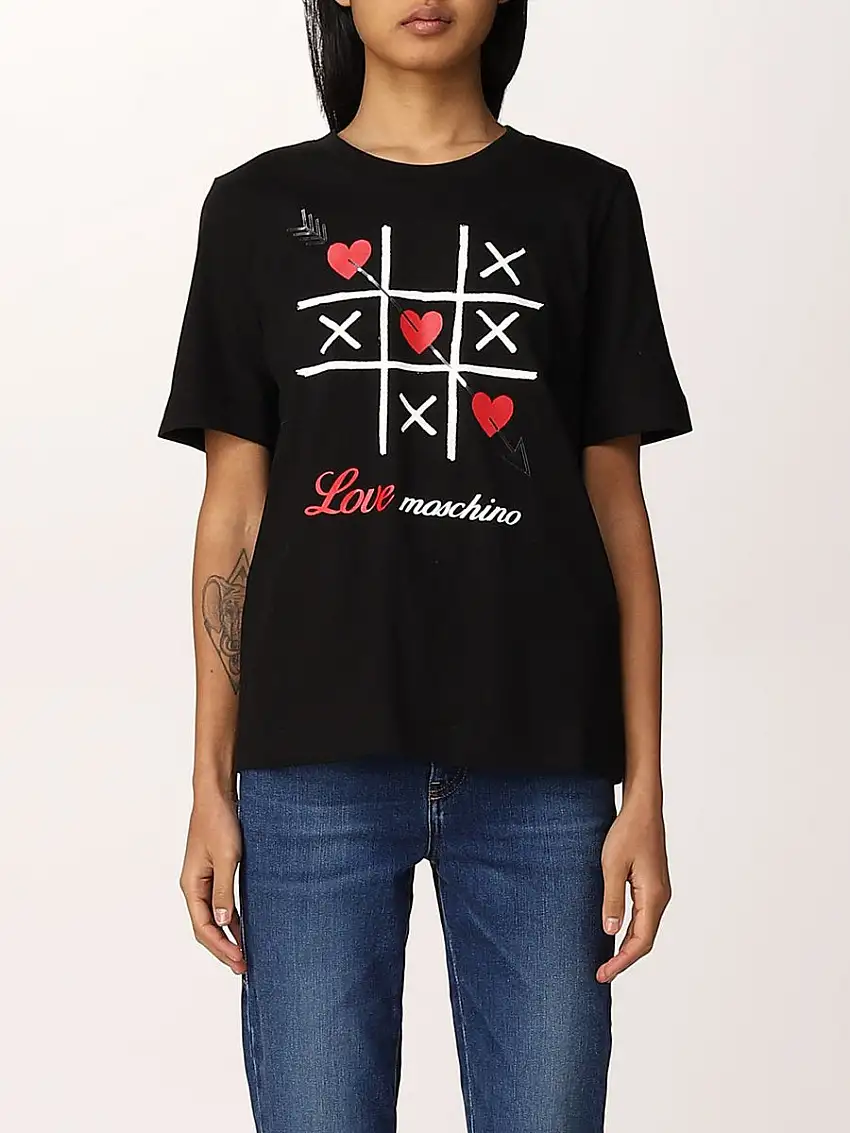 T-shirt Donna con stampa tris