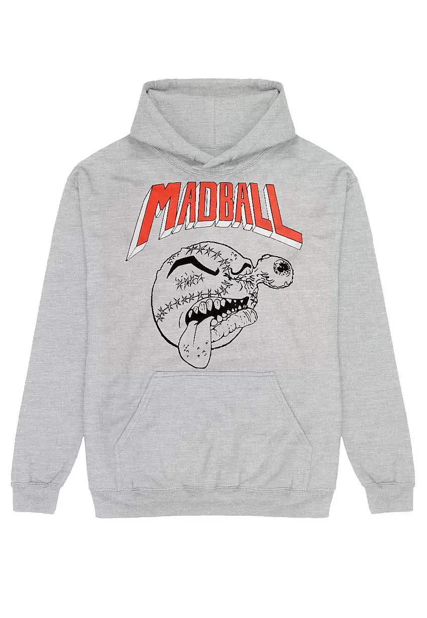 Madball - Retro Set If Off Sportsgrey - Felpa con cappuccio