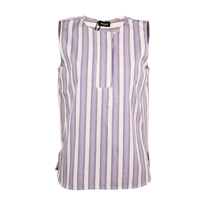 Camicia Donna in cotone senza maniche