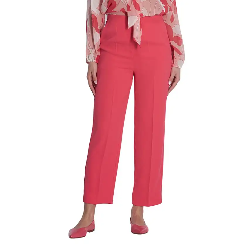 Pantalone Donna in crepe a tinta unita