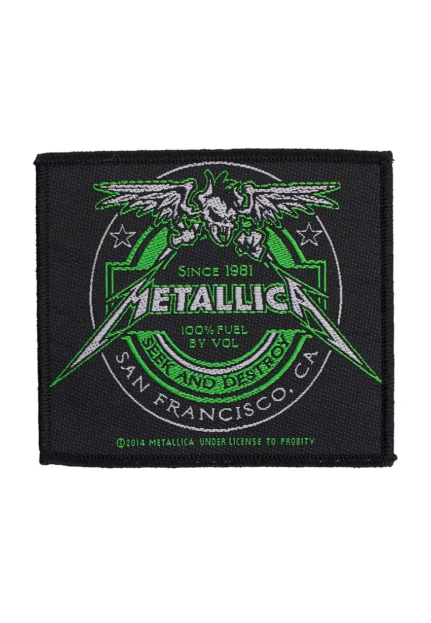 Metallica - Beer Label - Toppa