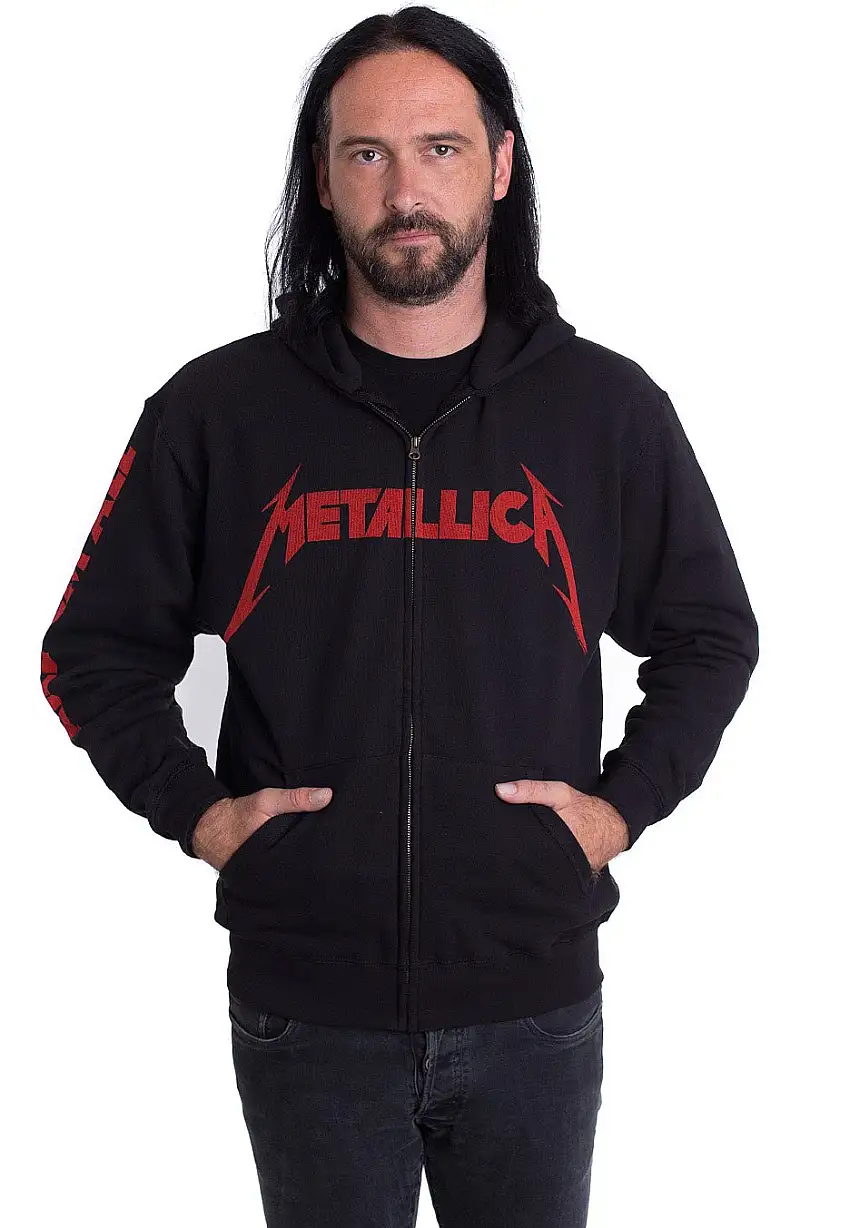 Metallica - Kill 'Em All Album - Felpa con zip