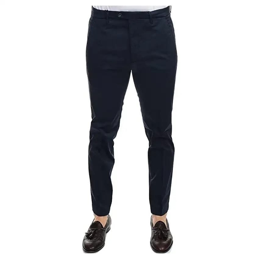 Pantalone Uomo in cotone con passanti