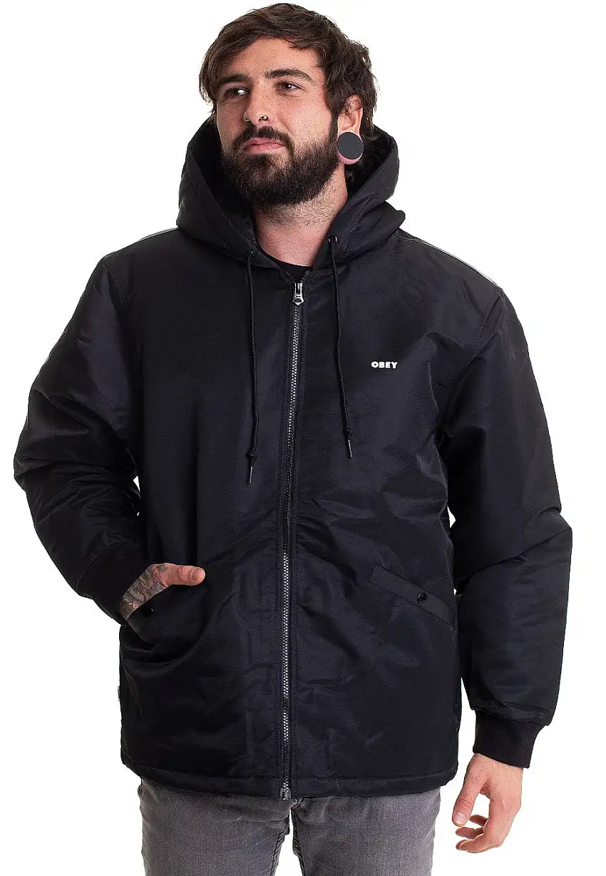 Obey - Ultra Black - Giacca