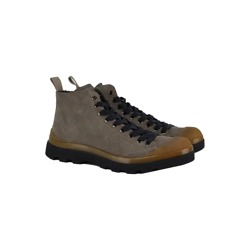Stivaletto Uomo scamosciato con lacci