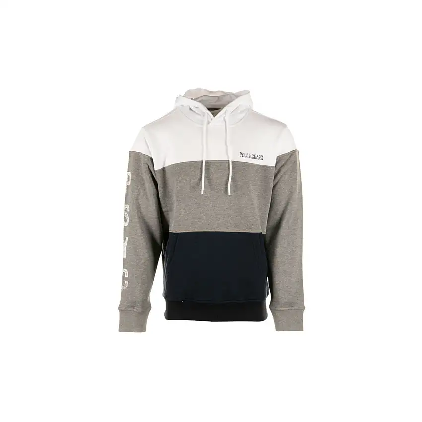 Felpa Uomo Colorblock con cappuccio
