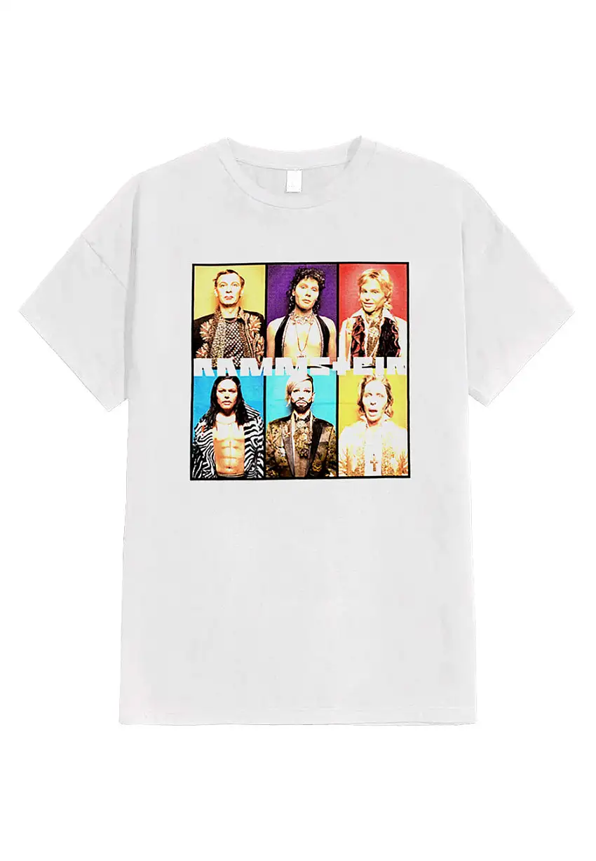 Rammstein - Schneid Es Ab White - T-Shirt