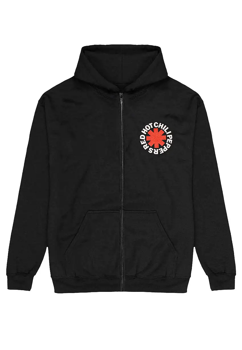 Red Hot Chili Peppers - Red Asterisk - Felpa con zip
