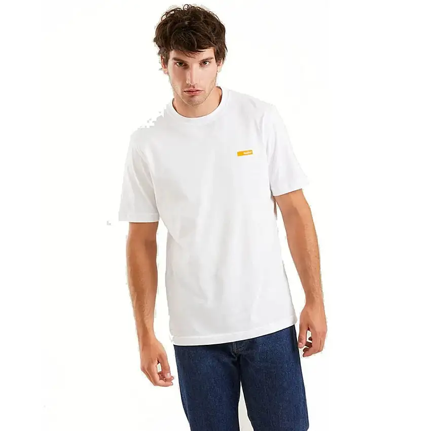 T-shirt Uomo con girocolllo a costine