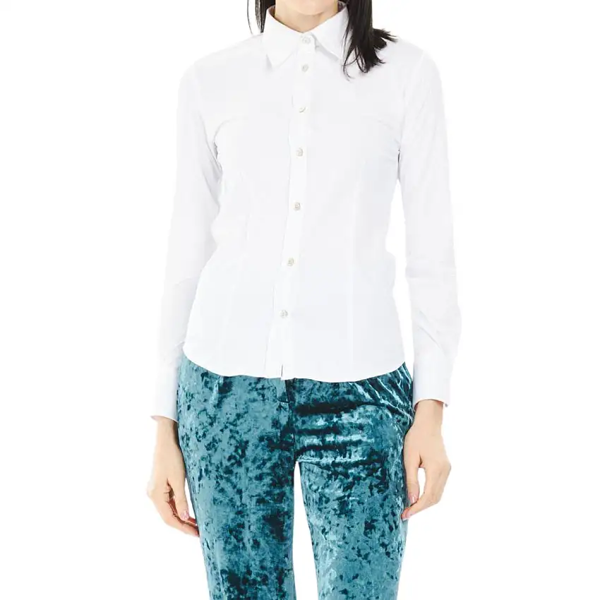 Camicia Donna Shirt Oxford traspirante stretch