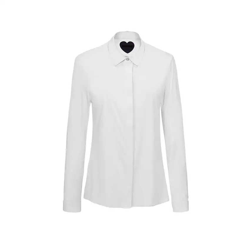 Camicia Oxford a righe sottili Donna