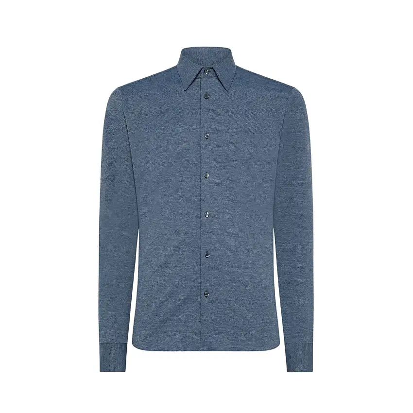 Camicia Uomo effetto mélange