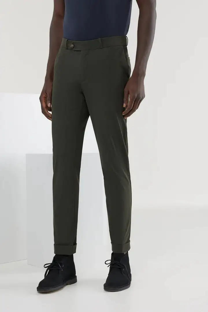 Pantaloni Micro Chino Uomo