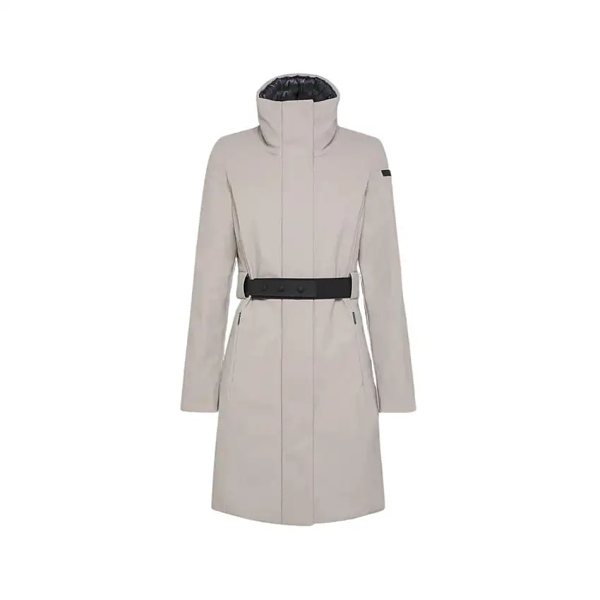 Parka Donna lungo con cintura
