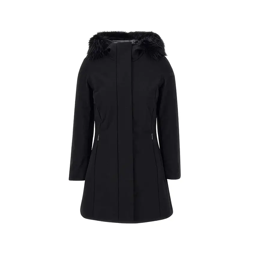 Parka Donna Winter Long Lady Fur