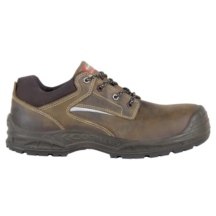 Scarpe antinfortunistiche Cofra Grenoble Brown UK S3 SRC 12660-001